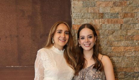  Gisell Villaseñor y Ana Paola Solís.