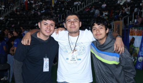  Leandro Ortega, Josué Sandoval y Jesús Sandoval.
