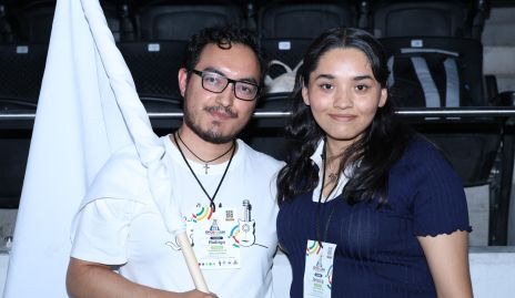  Rodrigo Martínez y Jessica Mata.