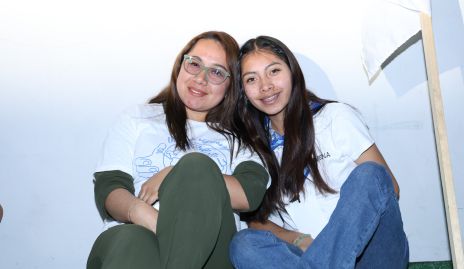  Brenda Aguilar y Ximena Soriano.