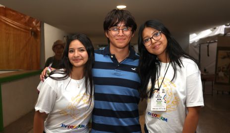  Fernanda, Leo y Dariana.
