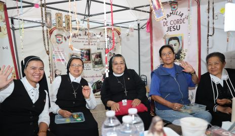  Carmelita del Rosario Sánchez, Eva María Rico, María de Jesús Rodríguez, María Fabiola Rivera y María Guadalupe Hernández.