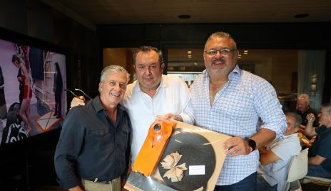  Jorge Gómez, Roberto Abaroa y Francisco Armendáriz.