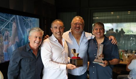  Jorge Gómez, Alejandro Elizondo, Francisco Armendáriz y Juan Ariel Reyes.