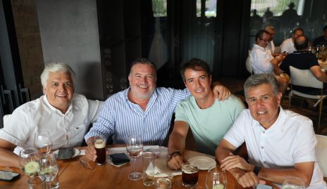  Gerardo Rodríguez, Rodrigo Gómez, Javier Meade y Galo Galván.