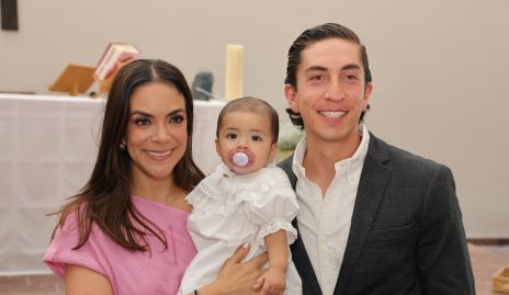  Ana Rodríguez, Eugenia Sánchez y Andrés Rodríguez.