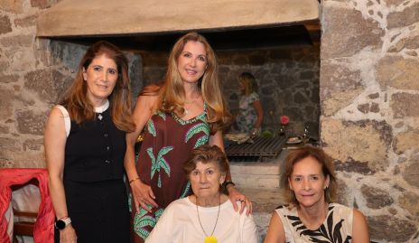  Mónica Torres, Guille Hernández, Marus Andrés y Caridad Rangel.