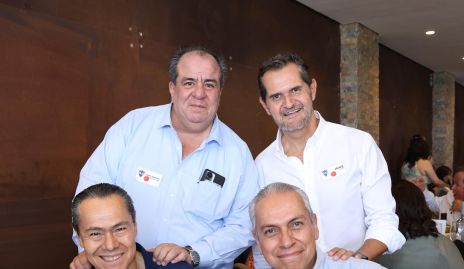  Juan Manuel Díaz de León, Jaime Fonte, Miguel Castillo y José Rosas.