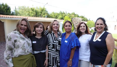  Toyita Villalobos, Pina Cadena, Isabel Castillo, Maru Payán, Lupita González y Beatriz Treviño.
