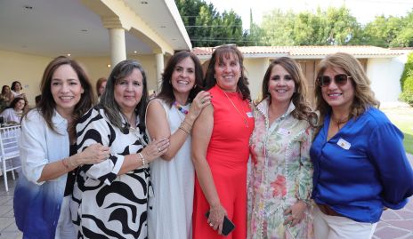  Ana Luisa Acosta, Estela López, Dulce Herrera, Nena Michel, Gabriela Payán e Irene Hernández.