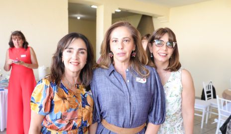 Claudia Vázquez, Olga Lorena Castro y Ana Laura González.
