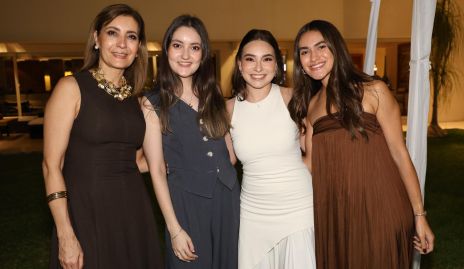  Carmina Reynoso, Valeria González, Daniela González y Marijó Valdés.