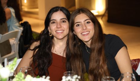  Alejandra Zertuche e Isabel Abella.