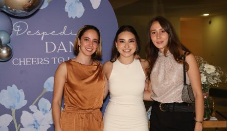  Andrea Ortiz, Daniela González y Fer Ramírez.