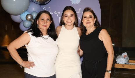  Pilar Fernández, Daniela González y Marisol Hernández.