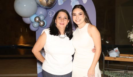  Pilar Fernández con su nuera Daniela González.