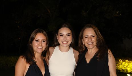  Valeria Hernández, Daniela González y Yolanda Gotcher.