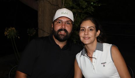   Mario García e Isabella Castelo.