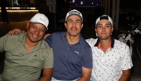  George Boy, Enrique Márquez y Diego Rosales.