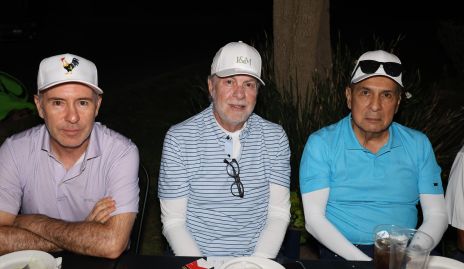  Pablo Díaz, Juan Carlos Valladares y Julio Castelo.