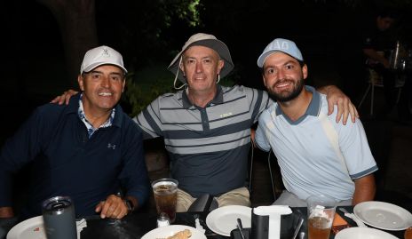  Fernando Pérez, Paco Artolózaga y Chino González.