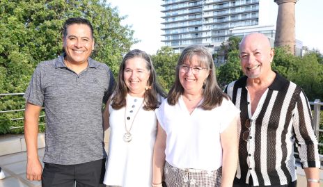  Pepe, Maricarmen Córdova, Rocío Córdova  y Sergio Villalba.