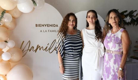 Laura Hallal, Yamilé Fontes y Carola Guerra.