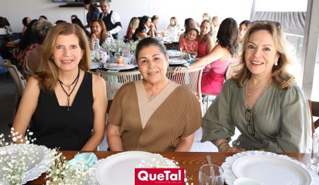  Ana Lucia Díaz, Maria Elena González y Dolores Contreras .