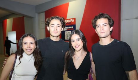  Bárbara, Andrés Díaz, Michelle Martin y Manuel González.