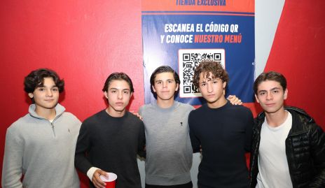  Cali, Turra, Hugo, Luis y Oscar.