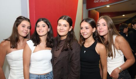  Euge Vacunare, Alexa Lozano, Sofía Velasco, Valentina y Fer Chávez.