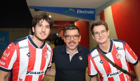  Alberto, Guillermo y Matías.
