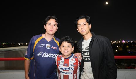  Christian de la Torre, Rafael de la Torre y Juan Pablo Kemp.