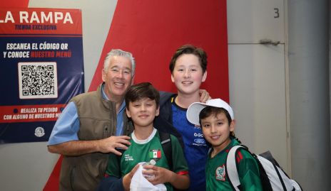  Paulo, Mauricio, Paulo y Alejandro Galán.