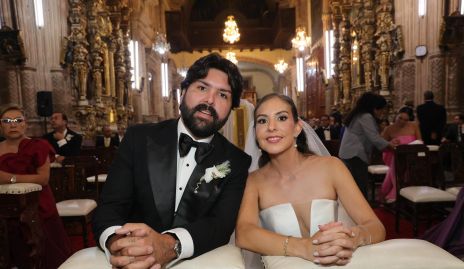  Mario García e Isabella Castelo.