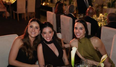  Miriam Díaz Infante, Ana Gaby Dauajare y Meche Bárcena.