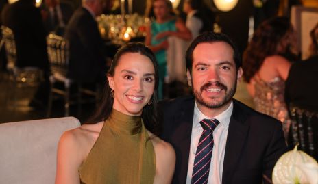 Mercedes Bárcena y Erick Snnider.