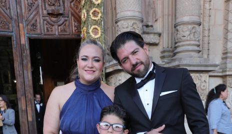  María René, Erick Zámano y Marc.