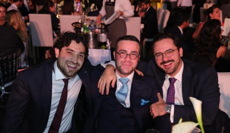  Bruno Rellero, Mauricio Viel y Alonso Monroy.