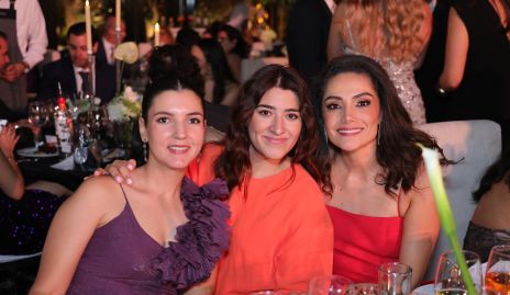  Mimí Navarro, Pili Villanueva y Paola Zepeda.