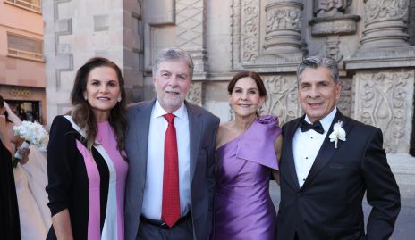  Raquel Eichelmann, Juan Carlos Valladares, Luchi y Julio Castelo.