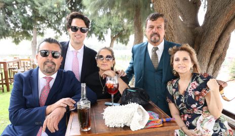  Javier Gómez, Miguel Ruiz, Patricia Gaviño, Hector Gómez y Ana Isabel Gaviño.