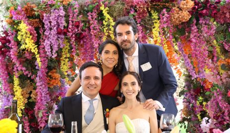  Sofía Díaz de León y Ricardo Torres, José María Estévez y Mariana Díaz de León.