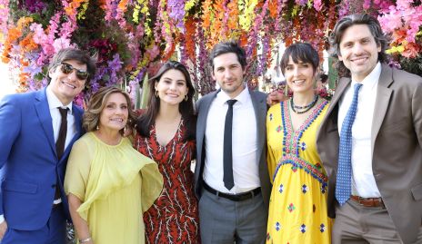  Memo Cadena, Tere Lastras, Teresita Cadena, Samuel Scott, Daniela Ornelas y José Cadena.