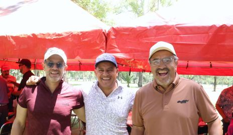  Alejandro Lafuente, Chava Vázquez y Salvador Hernández.