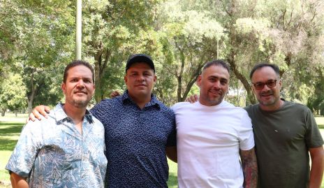  Alejandro Pacheco, Arturo Bañuelos. Mario Ramírez y Eduardo Ramos.