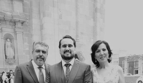  Daniel De Luna, Ricardo Raymond y Claudia Pozos.
