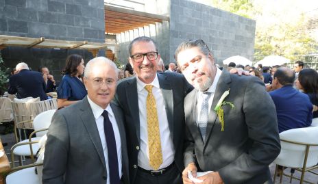  Jorge Aldrett, Gerardo Cabrero y Daniel de Luna.