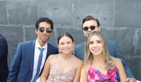  Raymundo Hernández, Sofi Lasso, Alan Arriaga y Romina Ortuño.