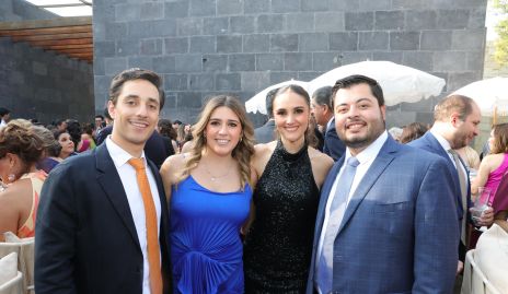  Patricio Mata, María José Bocard, Gerardo Martínez y Pau Cantú.